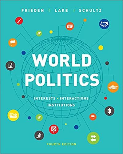Schultz World Politics fourth edition